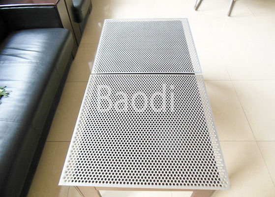 Stainless Perforated Steel Sheet SS304 / SS316 Round Hole For Construction