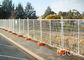 Galvanized Portable Temporary Mesh Fence Mild Steel Wire For Venue Division