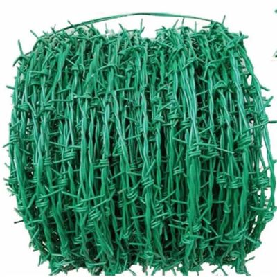 উচ্চ মানের গ্যালভানাইজড বার্বড ওয়্যার রোল 2.2mm-2.7mm গ্যালভানাইজড বার্বড ওয়্যার জাল স্টেইনলেস স্টীল বার্বড ওয়্যার বেড়া রোল