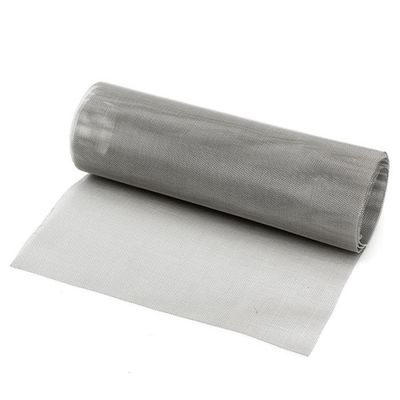 304 স্টেইনলেস স্টীল Woven Wire Mesh 10-500 Mesh কাস্টমাইজযোগ্য প্রশস্ত রোলস সহ ক্ষয় প্রতিরোধী ধাতু ফিল্টার স্ক্রিন