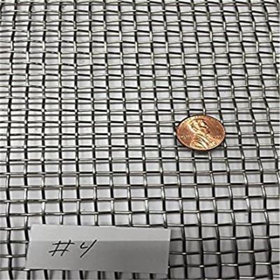 স্টেইনলেস স্টীল Woven Wire Mesh. 304/316 গ্রেড উচ্চ জারা প্রতিরোধের জন্য ফিল্টারিং / স্ক্রিনিং কাটা / ঢালাই / বাঁক