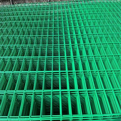 2.0mm-6.0mm নির্মাণের তারের জাল 1X2 কালো পিভিসি লেপা তারের জাল শীট ঝালাই