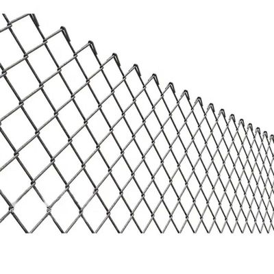 নির্মাতা 8ft 6ft নির্মাণ গ্রেড জাল সাইক্লোন 50x50mm পিভিসি লেপা বেড়া চেইন লিঙ্ক বেড়া
