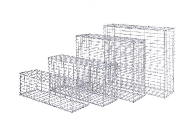 Gabion Basket 2x1x1M 2x1x0.5M Box Heavy Gabion Stone Basket Galvanized Welded Gabion Walls 2