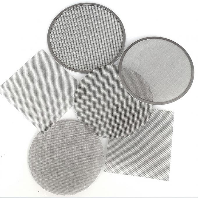 304 316 316L স্টেইনলেস স্টীল Woven Wire Mesh Plain Weave Alkali Resist 9