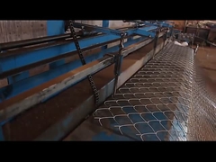 50ft দৈর্ঘ্য ডায়মন্ড বেড়া তারের জাল গ্যালভানাইজড চেইন লিঙ্ক বেড়া রোল